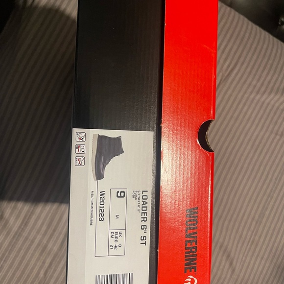 Wolverine Men's Loader 6" ST Black Boots - Picture 2 of 2